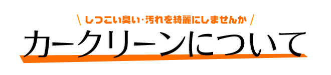 カークリーンについて